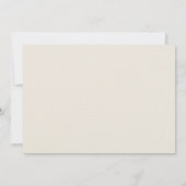 デイジー結婚式招待状 招待状 (裏面)