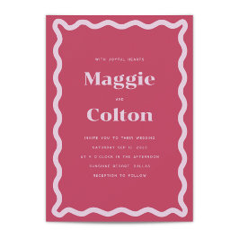 デイジー結婚式招待状 招待状