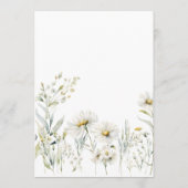 デイジー結婚野花 アドバイスカード (裏面)