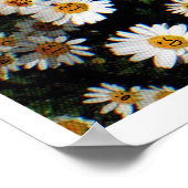 デイジー絵文字顔 ポスター (角)