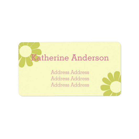 デイジー緑 ラベル (正面)