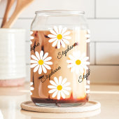 デイジー美学名前をカスタムする ガラス缶