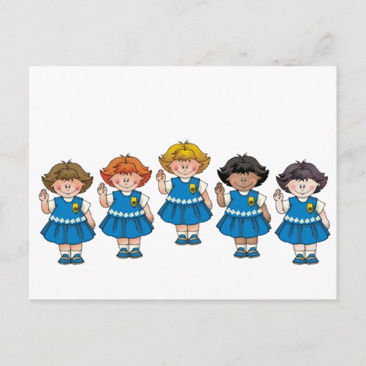 デイジー群 ポストカード (正面)