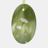 デイジー自然写真 セラミックオーナメント (左)