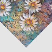 デイジー花かわいらし野花フローラ自然 薄葉紙 (詳細)
