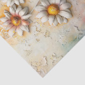 デイジー花かわいらし野花フローラ自然 薄葉紙 (詳細)
