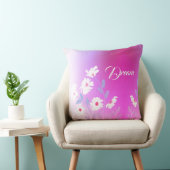 デイジー花アクセント クッション (椅子)