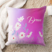 デイジー花アクセント クッション (ブランケット)