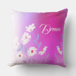 デイジー花アクセント クッション