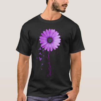 デイジー花オピオイド過量認識度ギフト_fullp tシャツ