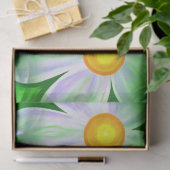 デイジー花ティッシュペーパー 薄葉紙 (ギフト)