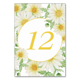 デイジー花テーブル番号 テーブルナンバー