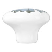 デイジー花器キャビネット引き出しノブの引っ張り セラミックノブ (側面)