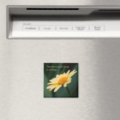 デイジー花感動的引用文磁石 マグネット (インサイチュ (食洗機))