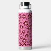 デイジー花文夏の冬 ウォーターボトル (背面)