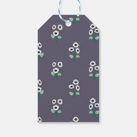 デイジー花束 ギフトタグ (裏面)
