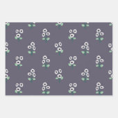 デイジー花束 ラッピングペーパーシート (正面3)