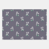 デイジー花束 ラッピングペーパーシート (正面)