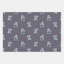 デイジー花束 ラッピングペーパーシート