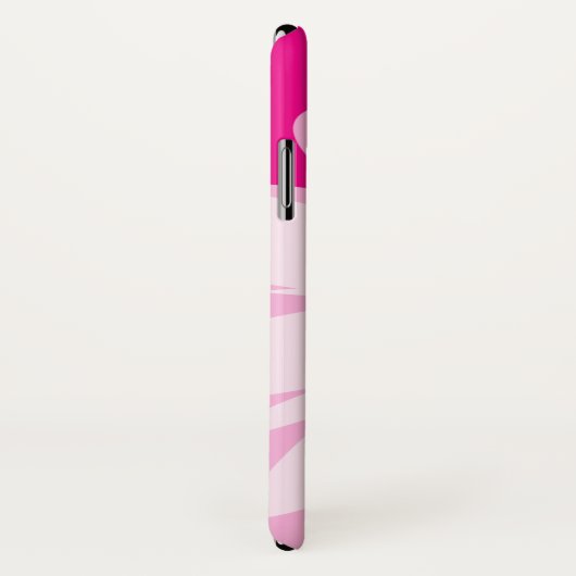 デイジー花柄アートカスタムiPhone Xケース Case-Mate iPhoneケース (裏面/右)