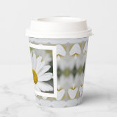 デイジー花模様付き 紙コップ (裏面)