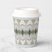 デイジー花模様付き 紙コップ (右)