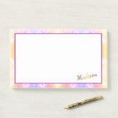 デイジー花模様 ポストイット (デスク)