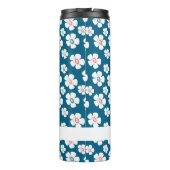 デイジー花海ブルーブラウンポテトカスタム タンブラー (裏面)