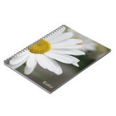 デイジー花開花 ノートブック (左側)