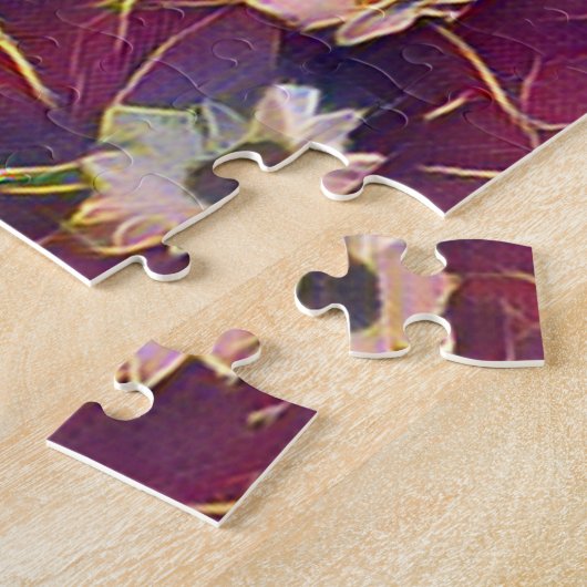 デイジー花 ジグソーパズル (側面)