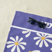 デイジー花 ビーチタオル (インサイチュ)