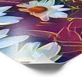 デイジー花 フォトプリント            (角)