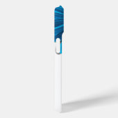 デイジー花(青い花びら) Case-Mate iPhoneケース (裏面 / 右)