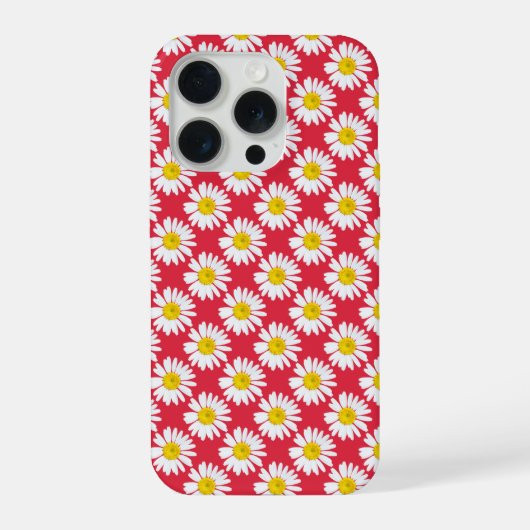 デイジー花 iPhoneケース (裏面)