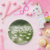 デイジー草原 ペーパープレート (パーティー)