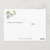 デイジー草原 ポストカード (裏面)