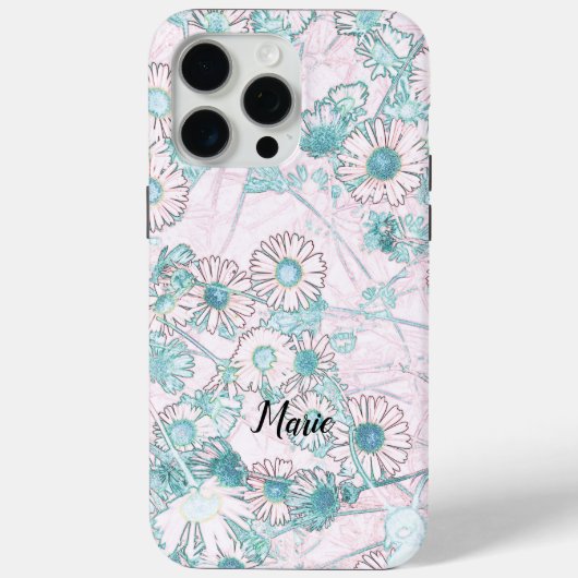 デイジー草模様 Case-Mate iPhoneケース (裏面)