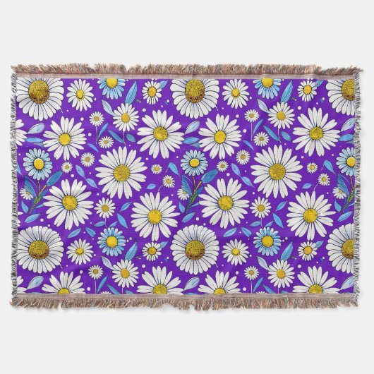 デイジー葉と スローブランケット (正面)