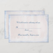 デイジー誓の更新RSVP 招待状 (正面/裏面)