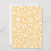 デイジー誕生パーティーBoho 2 Groovy 2nd Birthday  招待状 (裏面)