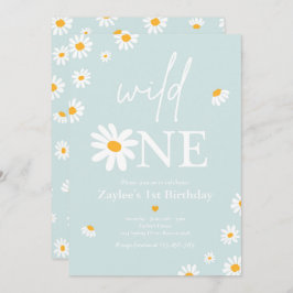 デイジー誕生会ボミアンワイルドワン第1誕生日 招待状