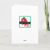 デイジー誕生日カード：個人用設定：歓迎あいさつ カード (裏面)