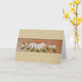 デイジー誕生日カード(大プリント) カード (黄色い花)