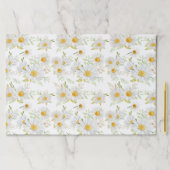 デイジー誕生日シャワーパーティーフローラ紙ランチョンマット ペーパーパッド (インサイチュ)