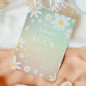 デイジー誕生日パーティーへの招待 招待状