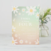 デイジー誕生日パーティーへの招待 招待状 (スタンド正面)
