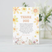 デイジー誕生日パーティーサンキューカード サンキューカード (スタンド正面)