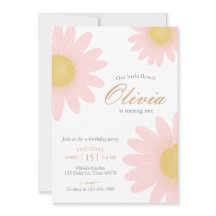 デイジー誕生日パーティーボヘミアンフラワーテーマ（年齢不問）