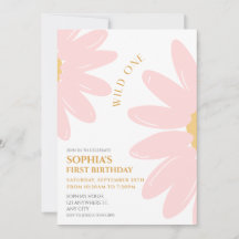 デイジー誕生日パーティーボヘミアンワイルドワン1歳誕生日