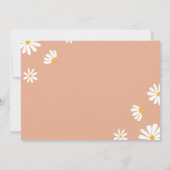 デイジー誕生日フォトサンキューカード サンキューカード (裏面)